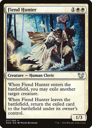 Fiend Hunter [Duel Decks: Blessed vs. Cursed] | Exor Games Summserside