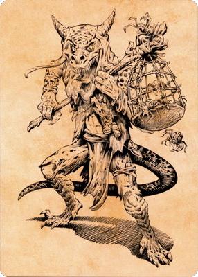 Taunting Kobold Art Card [Commander Legends: Battle for Baldur's Gate Art Series] | Exor Games Summserside