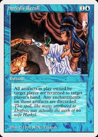 Hurkyl's Recall [Summer Magic / Edgar] | Exor Games Summserside