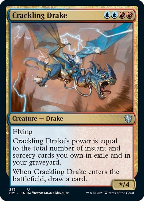 Crackling Drake [Commander 2021] | Exor Games Summserside