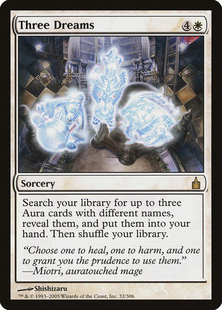 Three Dreams [Ravnica: City of Guilds] | Exor Games Summserside