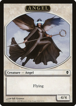 Angel Token [Zendikar Tokens] | Exor Games Summserside