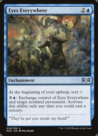 Eyes Everywhere [Ravnica Allegiance] | Exor Games Summserside