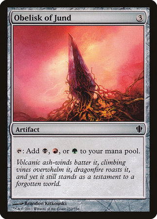 Obelisk of Jund [Commander 2013] | Exor Games Summserside