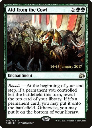 Aid from the Cowl [Aether Revolt Promos] | Exor Games Summserside