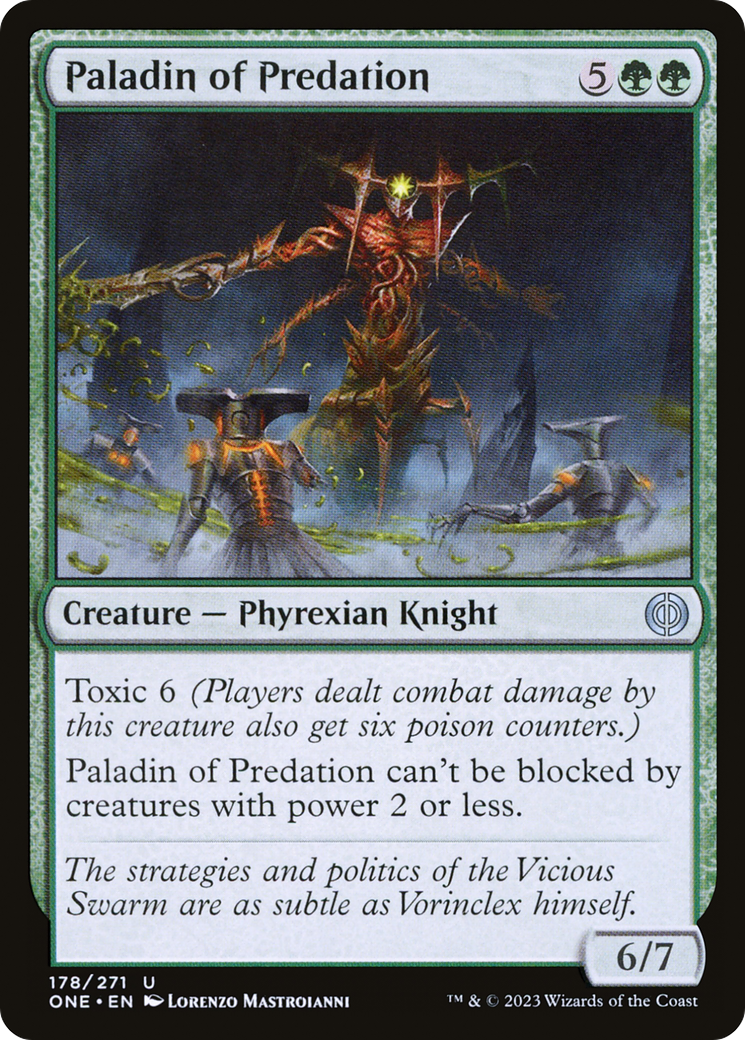 Paladin of Predation [Phyrexia: All Will Be One] | Exor Games Summserside