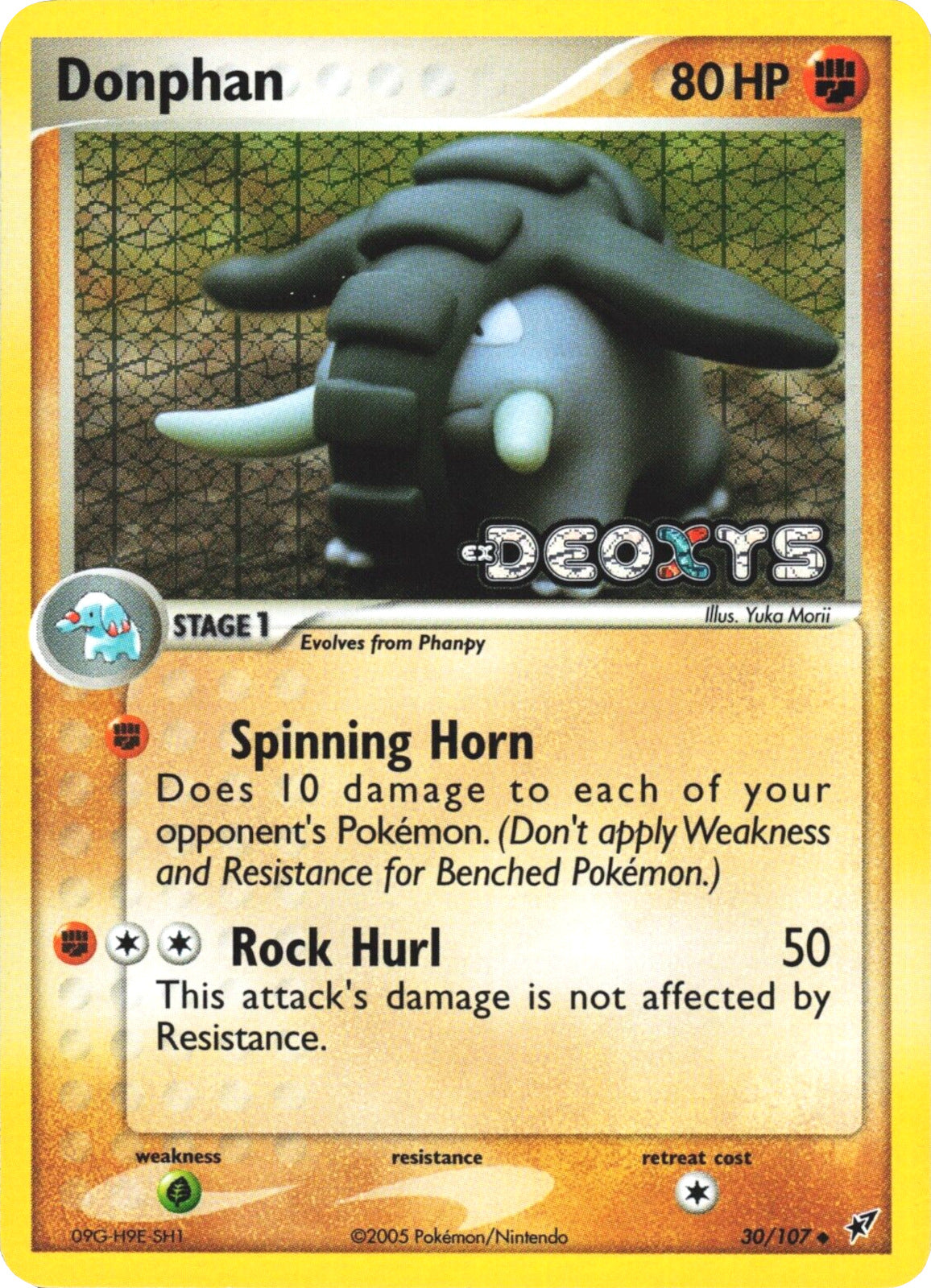 Donphan (30/107) (Stamped) [EX: Deoxys] | Exor Games Summserside