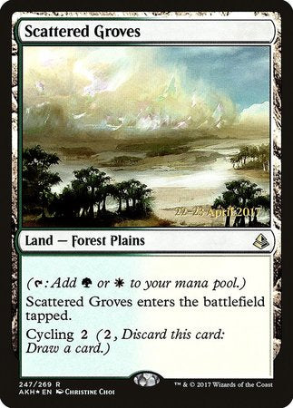 Scattered Groves [Amonkhet Promos] | Exor Games Summserside