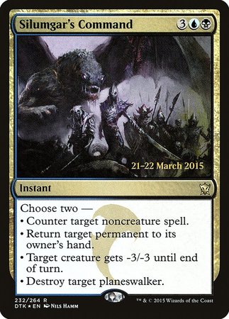 Silumgar's Command [Dragons of Tarkir Promos] | Exor Games Summserside