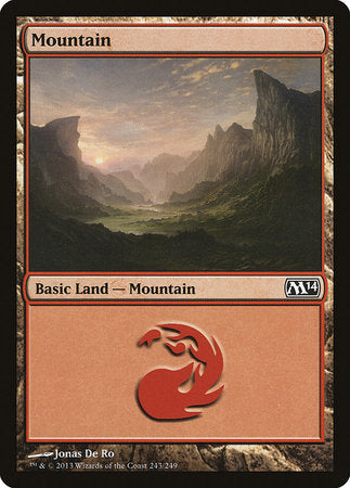 Mountain (243) [Magic 2014] | Exor Games Summserside