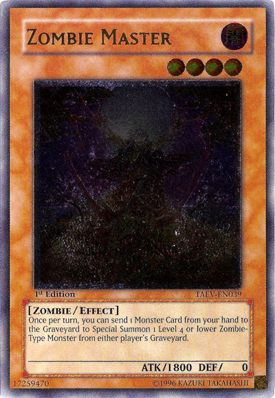 Zombie Master [TAEV-EN039] Ultimate Rare | Exor Games Summserside