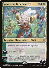 Ajani, the Greathearted [Promo Pack: Throne of Eldraine] | Exor Games Summserside