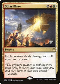 Solar Blaze [Promo Pack: Throne of Eldraine] | Exor Games Summserside