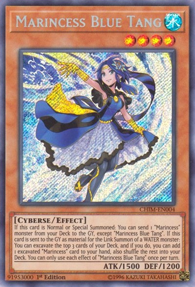 Marincess Blue Tang [CHIM-EN004] Secret Rare | Exor Games Summserside