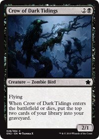 Crow of Dark Tidings [Magic Game Night 2019] | Exor Games Summserside