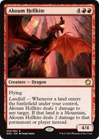 Akoum Hellkite [Magic Game Night 2019] | Exor Games Summserside