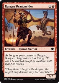 Kargan Dragonrider [Magic Game Night 2019] | Exor Games Summserside