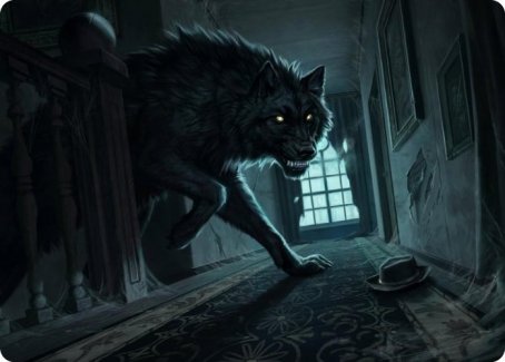 Primal Adversary Art Card [Innistrad: Midnight Hunt Art Series] | Exor Games Summserside