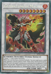 Geomathmech Magma [MYFI-EN007] Secret Rare | Exor Games Summserside