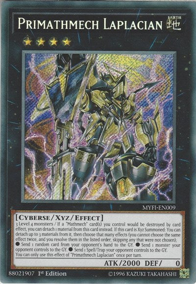 Primathmech Laplacian [MYFI-EN009] Secret Rare | Exor Games Summserside