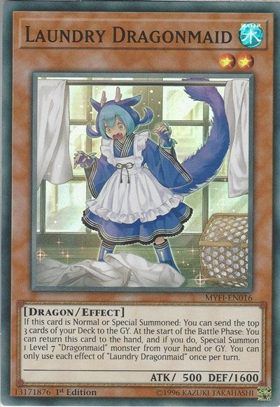 Laundry Dragonmaid [MYFI-EN016] Super Rare | Exor Games Summserside