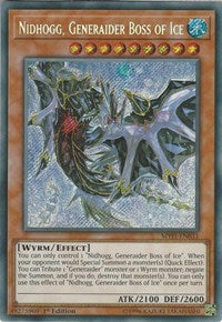 Nidhogg, Generaider Boss of Ice [MYFI-EN031] Secret Rare | Exor Games Summserside