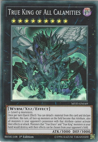 True King of All Calamities [MYFI-EN049] Super Rare | Exor Games Summserside