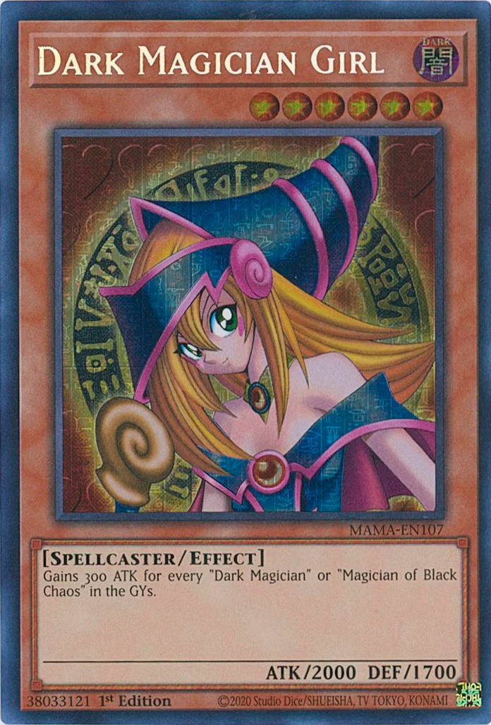 Dark Magician Girl [MAMA-EN107] Ultra Pharaoh's Rare | Exor Games Summserside