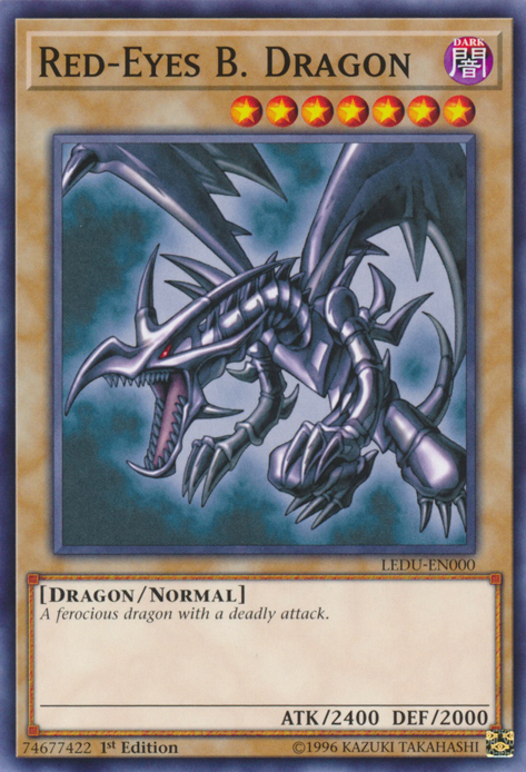 Red-Eyes B. Dragon [LEDU-EN000] Common | Exor Games Summserside