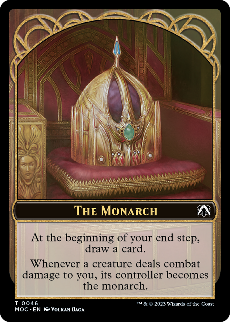 The Monarch // Shapeshifter Double-Sided Token [March of the Machine Commander Tokens] | Exor Games Summserside