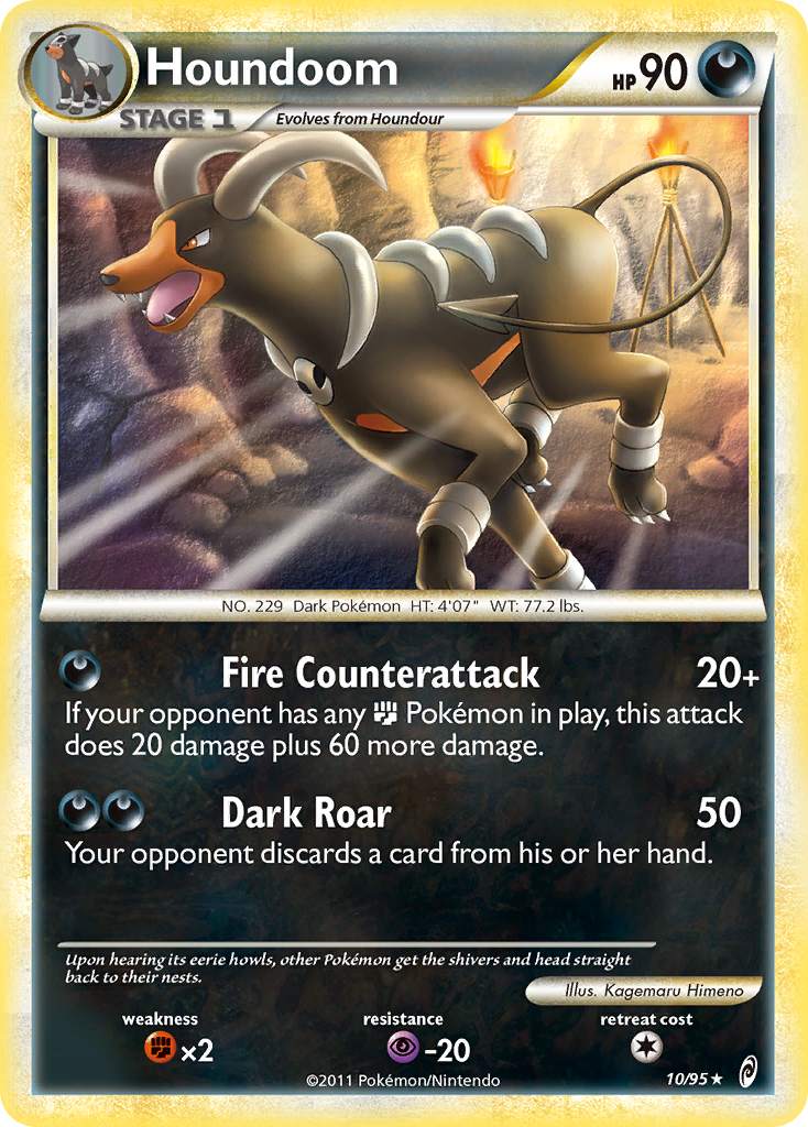 Houndoom (10/95) [HeartGold & SoulSilver: Call of Legends] | Exor Games Summserside