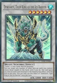 Dewloren, Tiger King of the Ice Barrier [SDFC-EN042] Ultra Rare | Exor Games Summserside