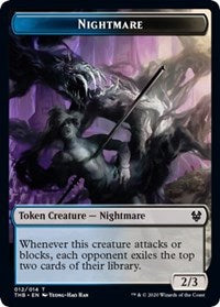 Nightmare Token [Theros Beyond Death] | Exor Games Summserside