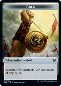 Gold Token [Theros Beyond Death] | Exor Games Summserside