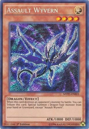 Assault Wyvern [MVP1-ENS03] Secret Rare | Exor Games Summserside