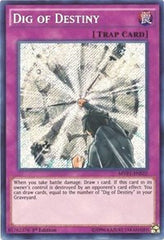 Dig of Destiny [MVP1-ENS22] Secret Rare | Exor Games Summserside