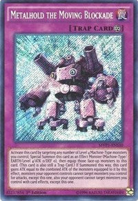 Metalhold the Moving Blockade [MVP1-ENS30] Secret Rare | Exor Games Summserside