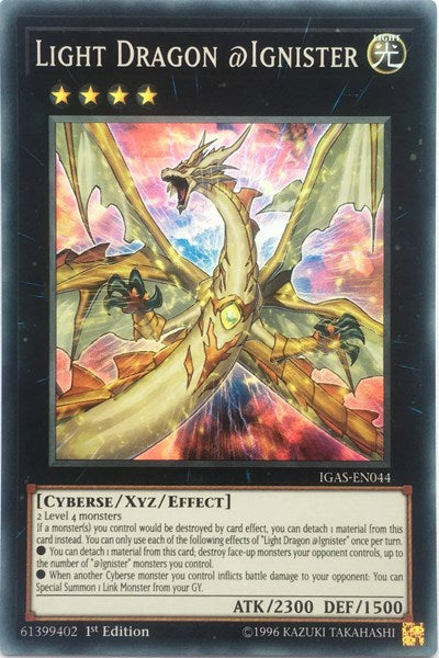 Light Dragon @Ignister [IGAS-EN044] Super Rare | Exor Games Summserside