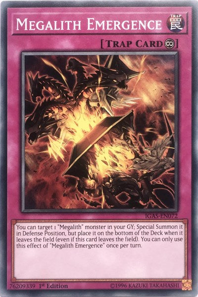 Megalith Emergence [IGAS-EN072] Common | Exor Games Summserside