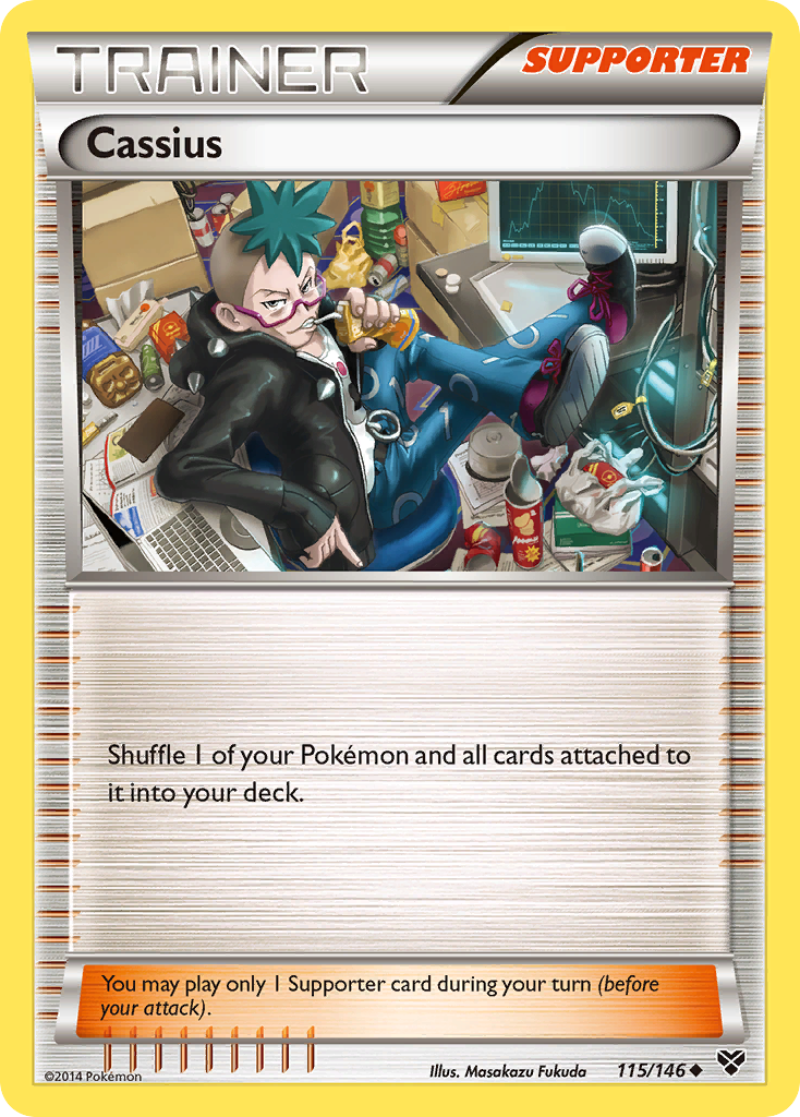 Cassius (115/146) [XY: Base Set] | Exor Games Summserside