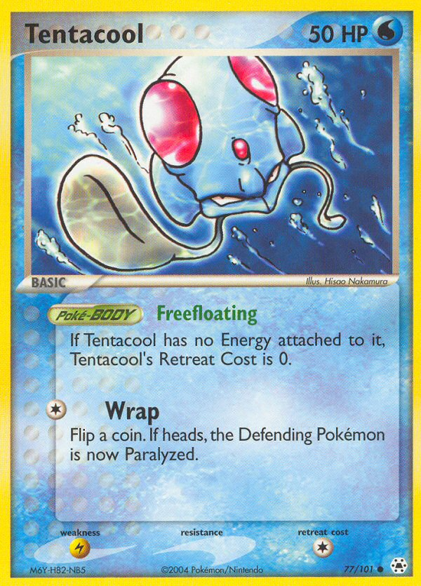 Tentacool (77/101) [EX: Hidden Legends] | Exor Games Summserside