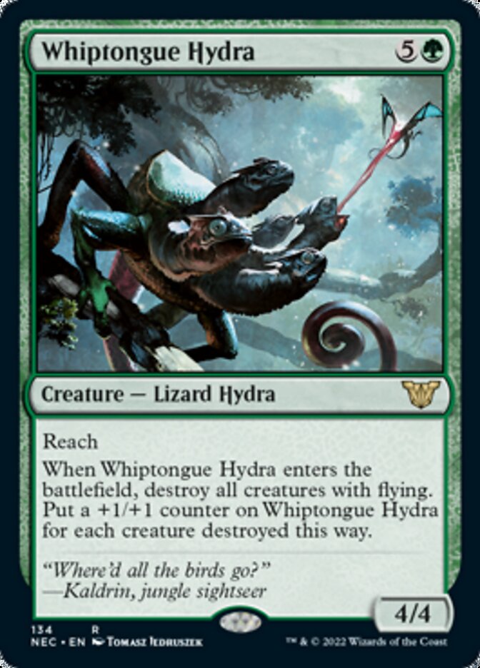 Whiptongue Hydra [Kamigawa: Neon Dynasty Commander] | Exor Games Summserside