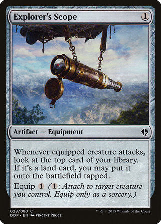 Explorer's Scope [Duel Decks: Zendikar vs. Eldrazi] | Exor Games Summserside