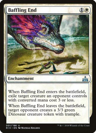 Baffling End [Rivals of Ixalan] | Exor Games Summserside