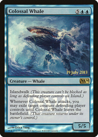 Colossal Whale [Magic 2014 Promos] | Exor Games Summserside