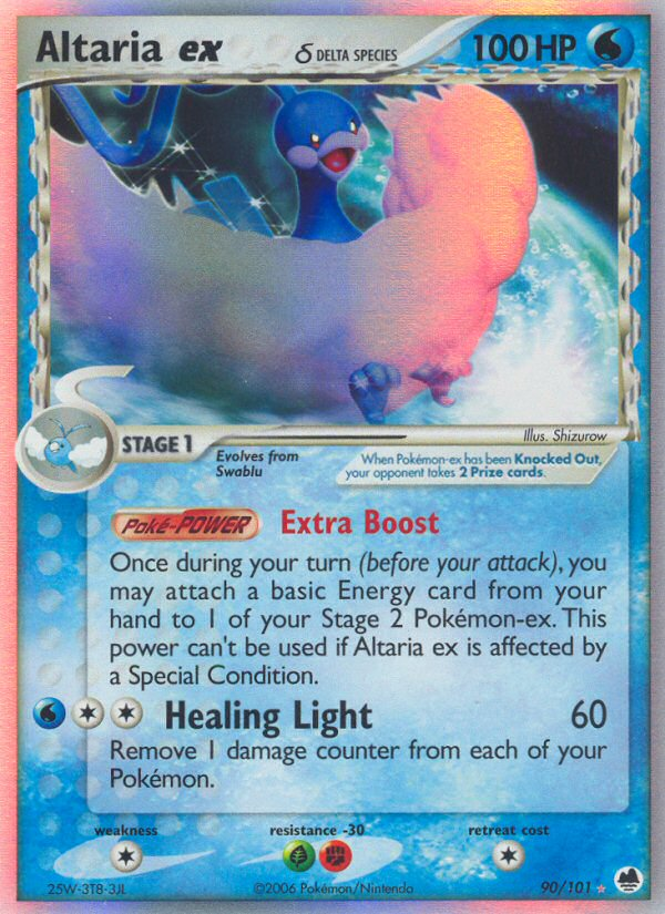 Altaria ex (90/101) (Delta Species) [EX: Dragon Frontiers] | Exor Games Summserside