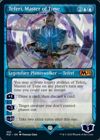 Teferi, Master of Time (Showcase) (292) [Core Set 2021] | Exor Games Summserside