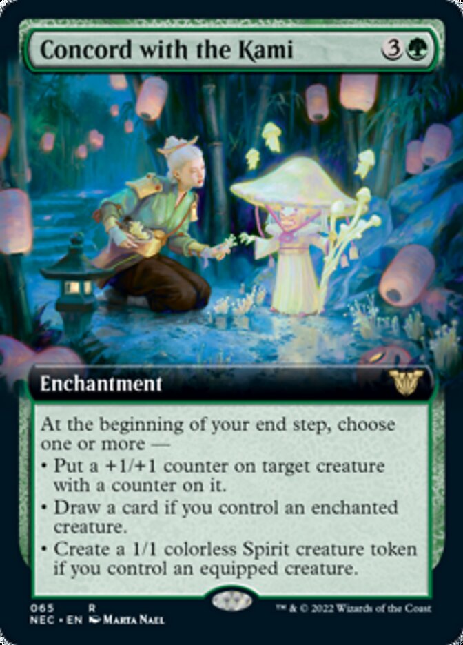 Concord with the Kami (Extended) [Kamigawa: Neon Dynasty Commander] | Exor Games Summserside
