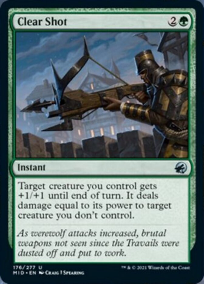 Clear Shot [Innistrad: Midnight Hunt] | Exor Games Summserside