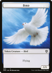 Bird // Cat Double-Sided Token [Phyrexia: All Will Be One Commander Tokens] | Exor Games Summserside